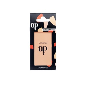 Monoprix Make Up Papier Matifiant x50