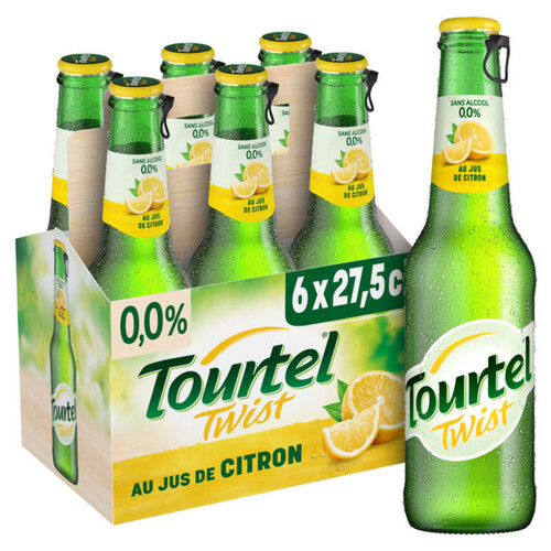 Tourtel Twist Bière sans Alcool au Citron 6 x 27,5cl