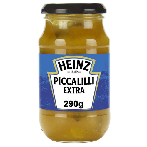 Heinz Sauce Piccalilli Extra dans Bocal en Verre 290g