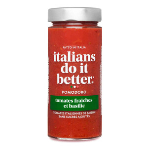 Italians Do It Better Sauce Pomodoro, Tomates De Saison & Basilic Frais 290G