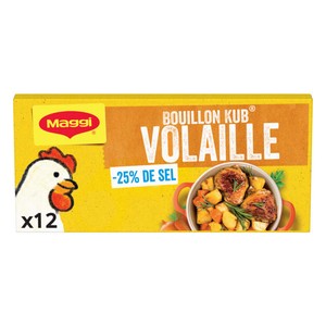Maggi Bouillon Kub Volaille -25% 120g