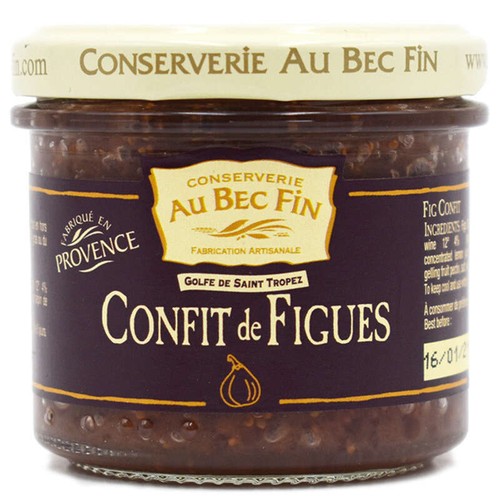 Conserverie au Bec Fin Confit de Figues Noires Du Var 100g