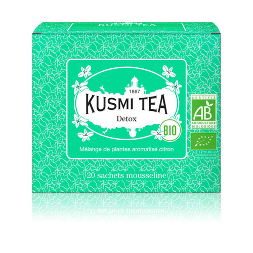 Kusmi Tea Thé Détox Bio X20 40G