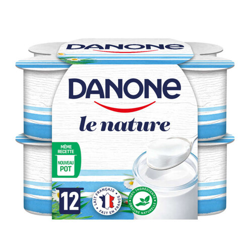 Danone Yaourt Nature 12x125g