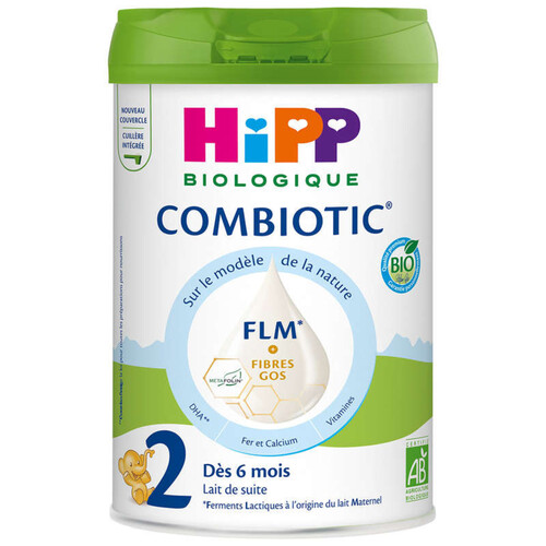 Hipp Biologique Lait 2 Combiotic dès 6 mois 800g