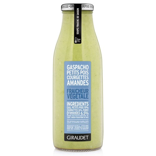 Giraudet Gaspacho Petits Pois Courgettes Amandes 50cl