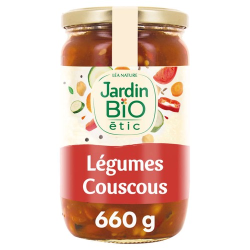 Léa Nature Jardin Bio Assortiment De Légumes Couscous Bio 660g