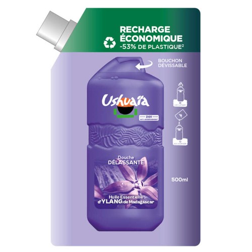 Ushuaia Douche Ecopack Ylang 500ml