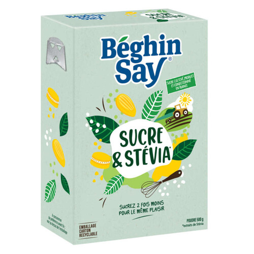 Beghin Say Sucre & Steevia 500G