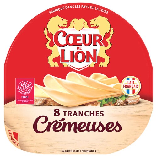 Cœur de Lion Tranches crémeuses x8 150g