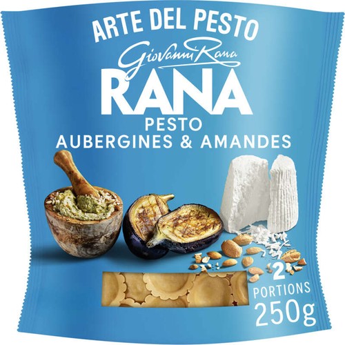 Rana Pâtes Fraiches Girasoli Pesto Aubergines et Amandes 250g