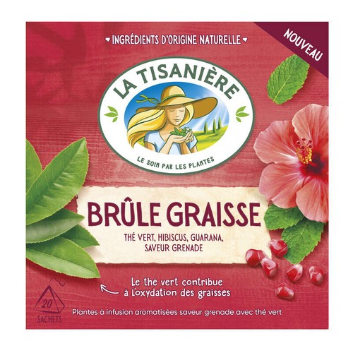 Infusion Brule Graisse La Tisanière 20 sachets