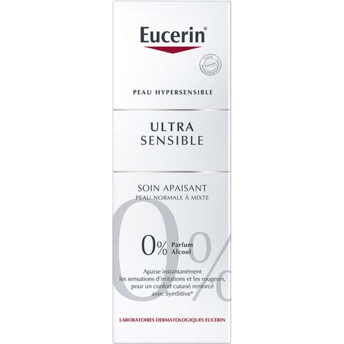 Eucerin Ultra Sensible Soin Apaisant Peau Normale à Mixte 50ml
