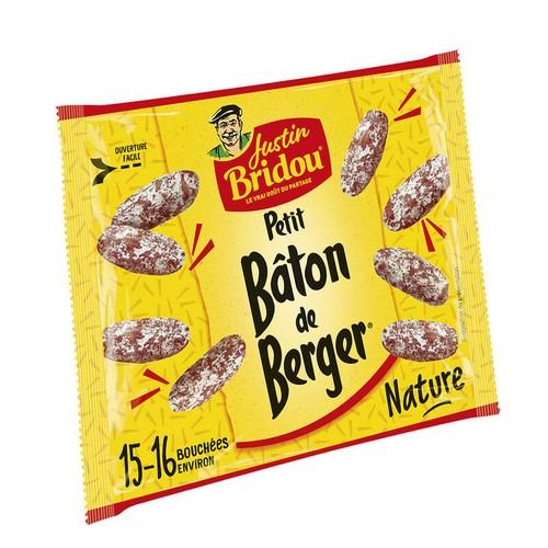 Justin Bridou Saucisson Petits Bâton De Berger Nature 100g