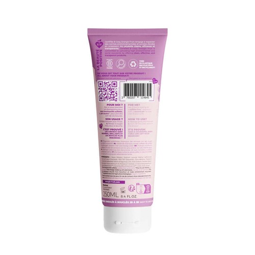 Énergie Fruit Shampooing Coco Et Beurre De Karité Cheveux Bouclés Bio 250ml