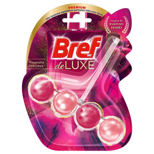 Bref Deluxe entretien WC magnolia bloc 50g