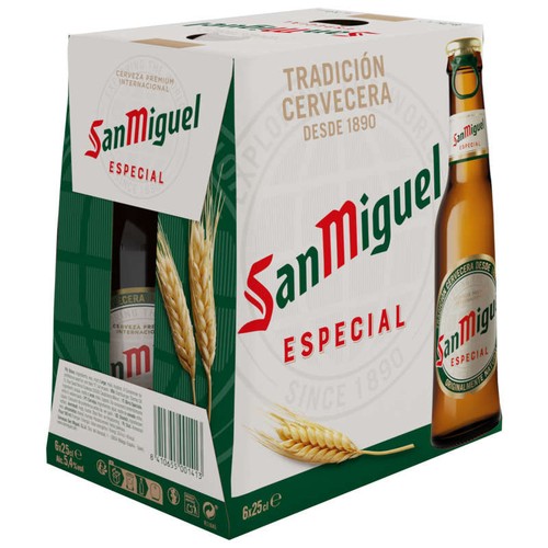 San Miguel Bière 6x25cl