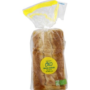 Monoprix Bio Brioche Tranchée & Œufs Frais 400g