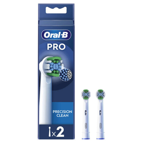 Oral-B Brossettes Pour Brosse À Dents Pro Precision Clean x2