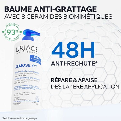 [Para] Uriage Xémose Baume Oléo-Apaisant Anti-Grattage 500ml