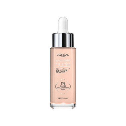 L'Oréal Paris Accord Parfait Fond de Teint Accord Nude 1-2 Rosy light 30ml