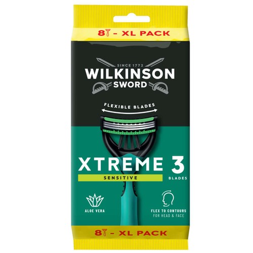 Wilkinson Xtreme 3 sensitive Comfort Maxi Pack x8