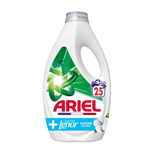 Ariel Liquide Détergeant coton x25 Lavages
