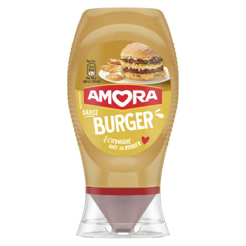 Amora Sauce Burger Flacon Souple 260G