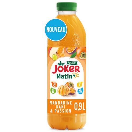Joker Matin+ Mandarine& Kaki et Passion 90cl