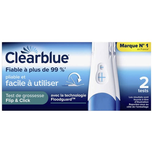 Clearblue Tests de Grossesse Flip&Click x2
