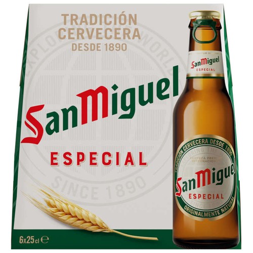 San Miguel Bière 6x25cl