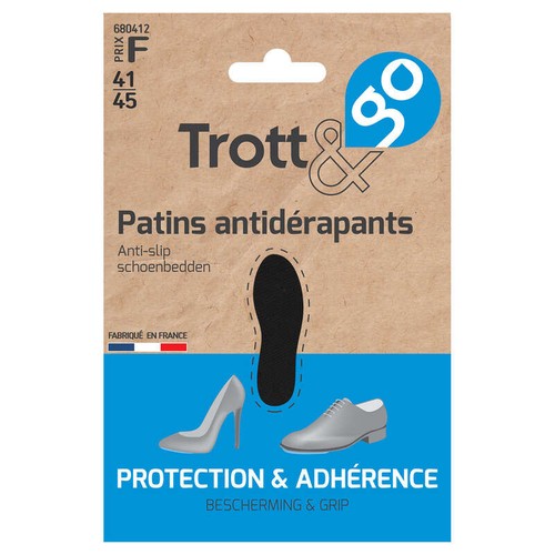 La Brosse Et Dupont Patin Antiderap 41/45 Noir