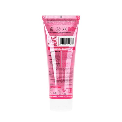 Energie Fruit Shampooing Eclat Couleur au Vinaigre de Framboise Bio & Fleur de Cerisier 200ml