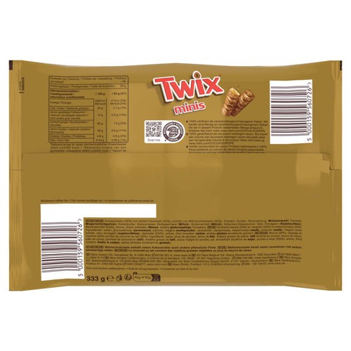 Twix Minis x15 333g