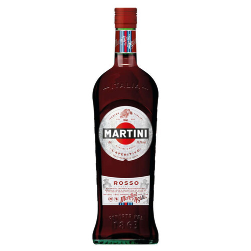 Martini Rosso, apéritif à base de vin 1L