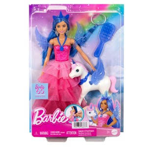 Barbie Poupée Princesse Saphir Bleu