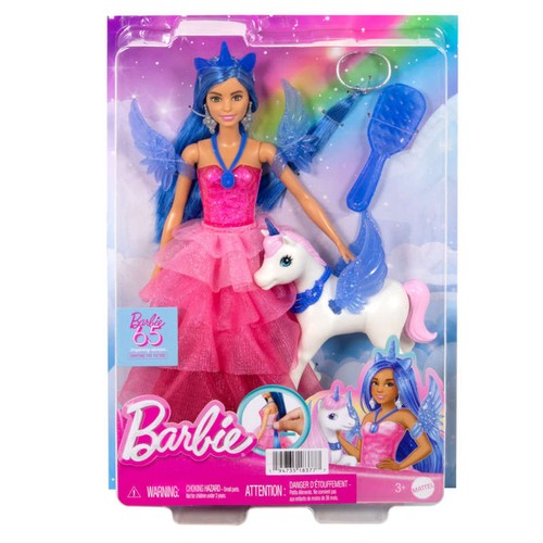 Barbie Poupée Princesse Saphir Bleu