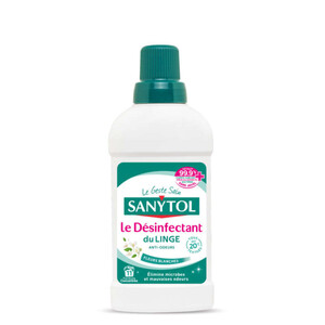 Sanytol Désinfectant du linge, Formule Concentrée, Sans javel 0,5l.