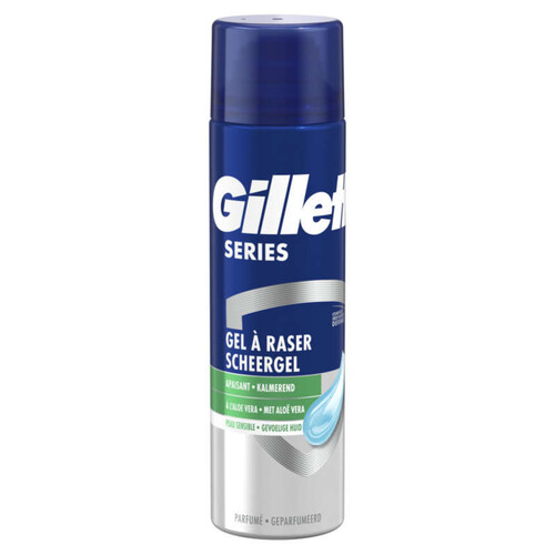 Gillette series shave gel peau sensible 200ml