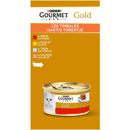 Gourmet Gold Les Timbales 12X85G