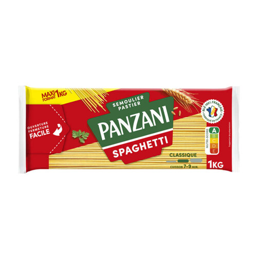Panzani spaghetti maxi format 1kg