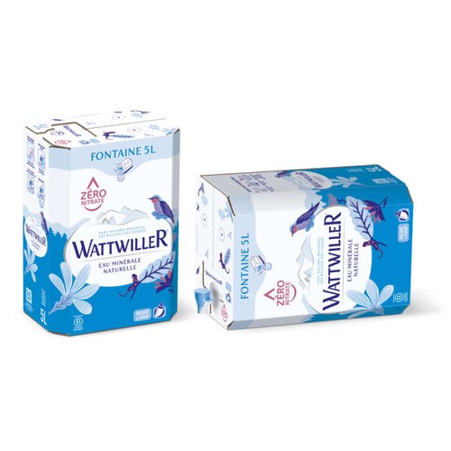 Wattwiller Fontaine d'Eau Minérale Naturelle 5L