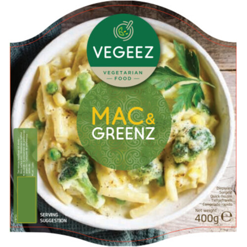 Vegeez mac & greens 400g