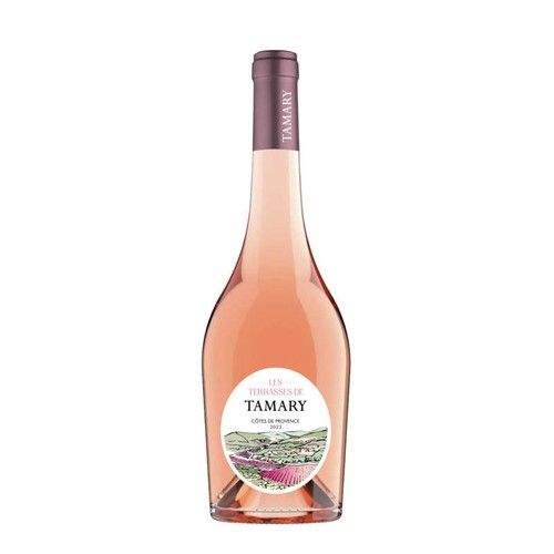 Les Terrasses Tamary Côtes de Provence Rosé aop 75cl
