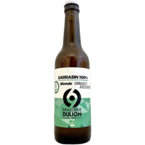 Brasserie Dulion sarrasin 100% blonde 33cl