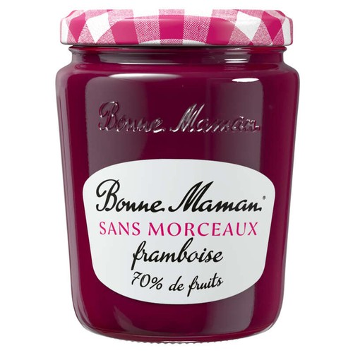 Bonne Maman Confiture Sans Morceaux Framboise 310g