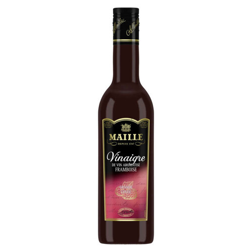 Maille Vinaigre de Vin Rouge aromatisé au Jus de Framboise 50cl