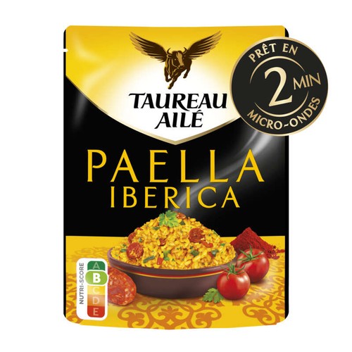 Taureau Ailé Paella Iberica Prêt en 2 min 220g