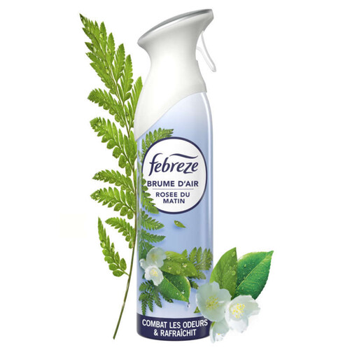 Febreze Désodorisant Brume d'Air 2en1 Rosée du Matin 185ml