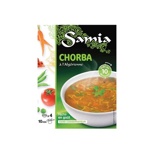 Samia Soupe Chorba à l'algérienne Halal 110g 